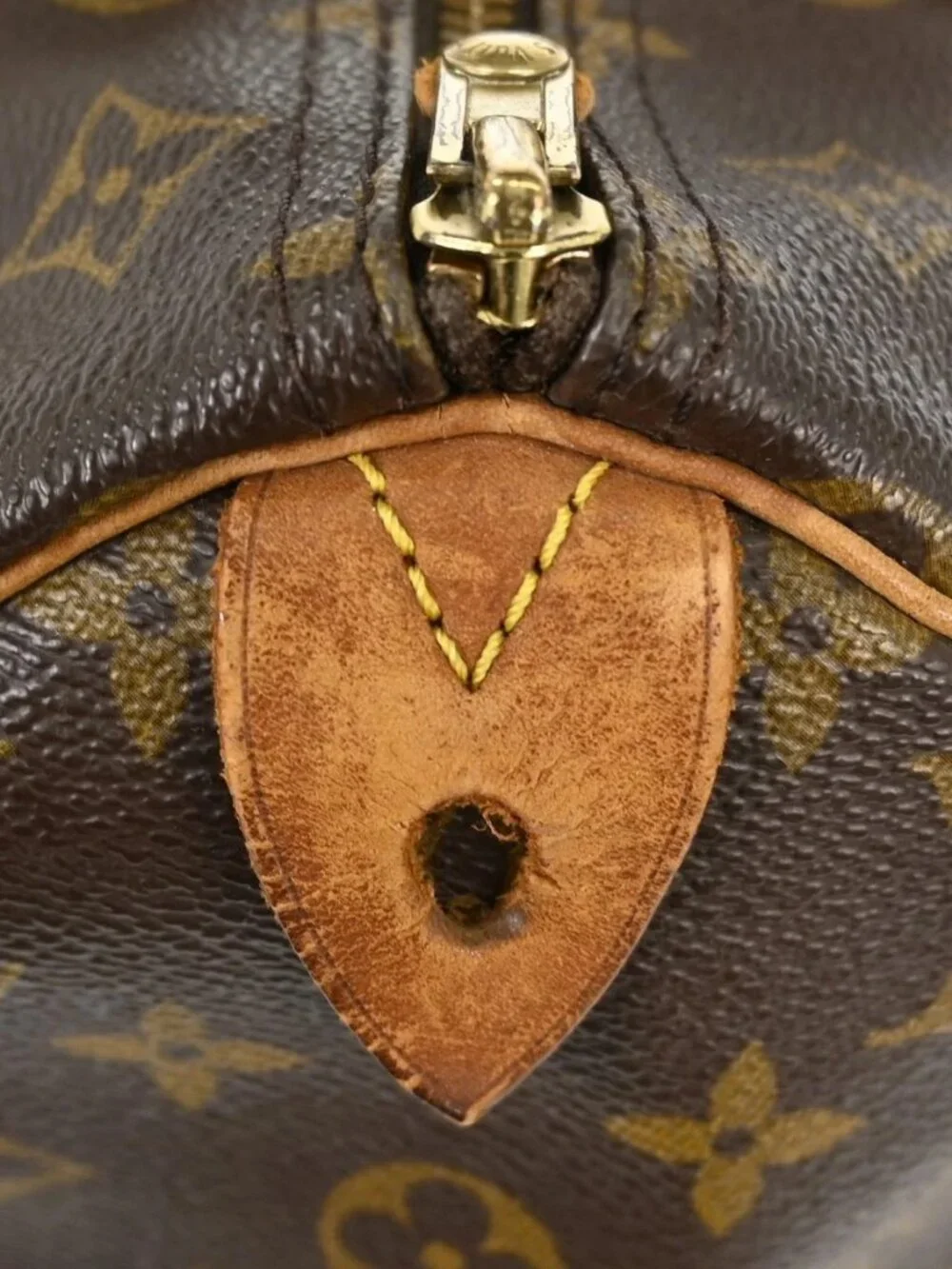 Best02 LOUIS VUITTON SPEEDY 30 HANDBAG MONOGRAM CANVAS